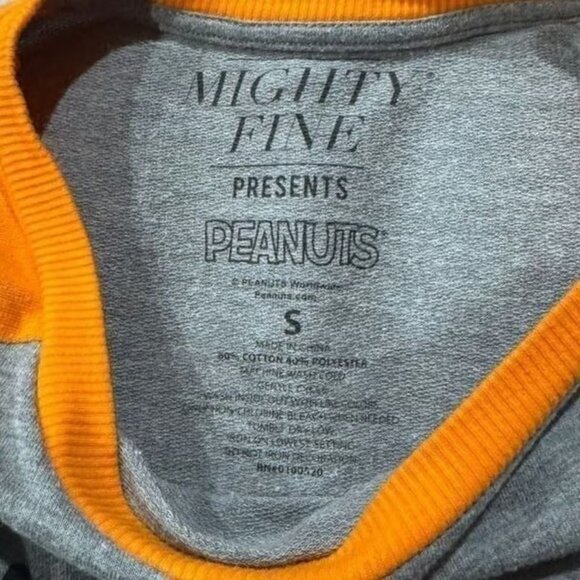 Peanuts Mighty Fine Great Pumpkin Crewneck Sweatshirt Women’s Small - Picture 2 of 3